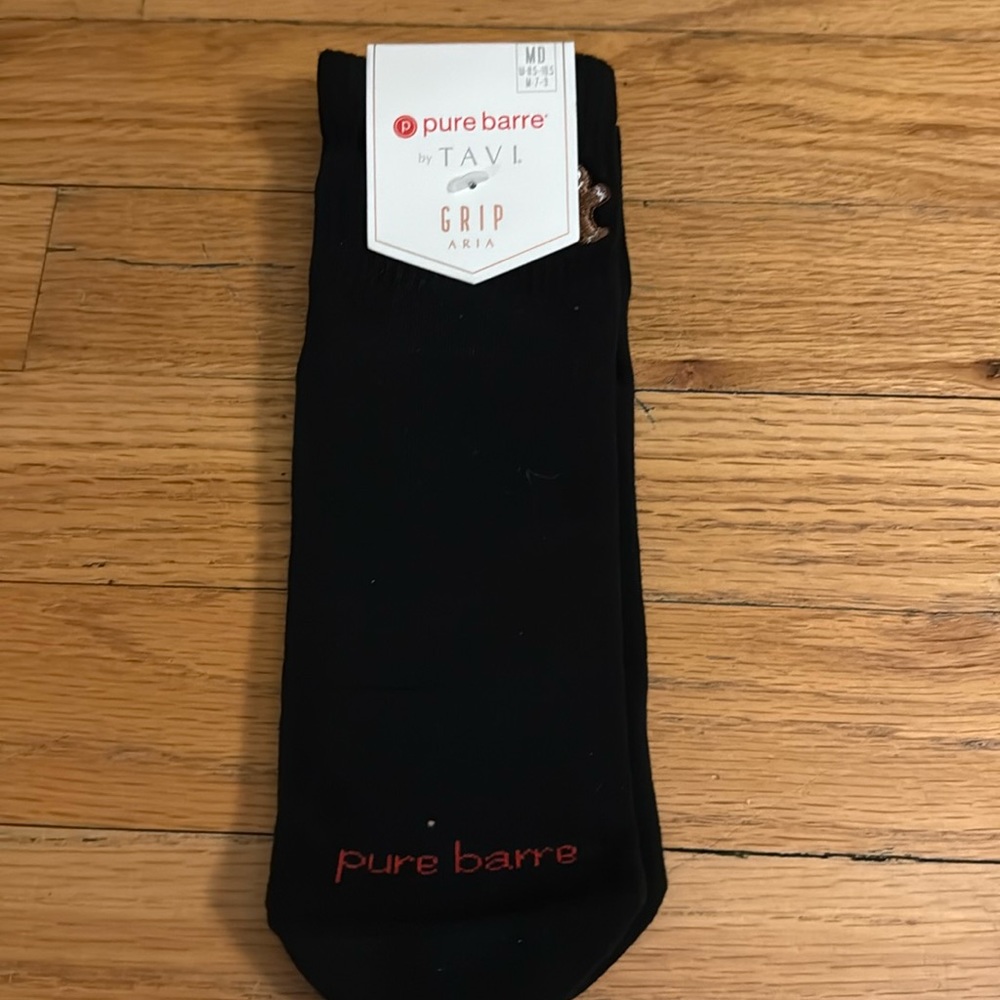 Pure Barre Christmas Sticky Socks